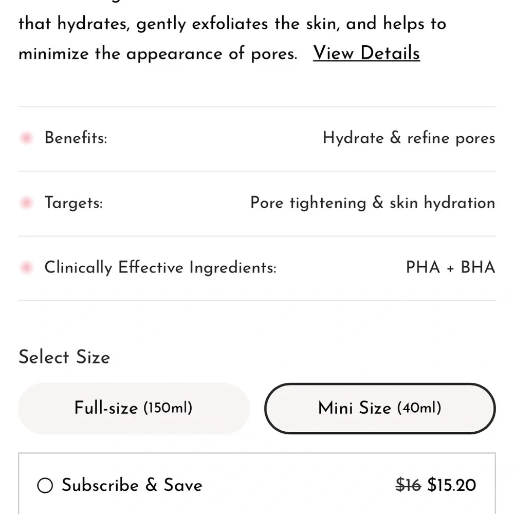 💖🆕💖 Glow Recipe Watermelon Glow - Mini size 1.35 oz - Picture 2 of 3